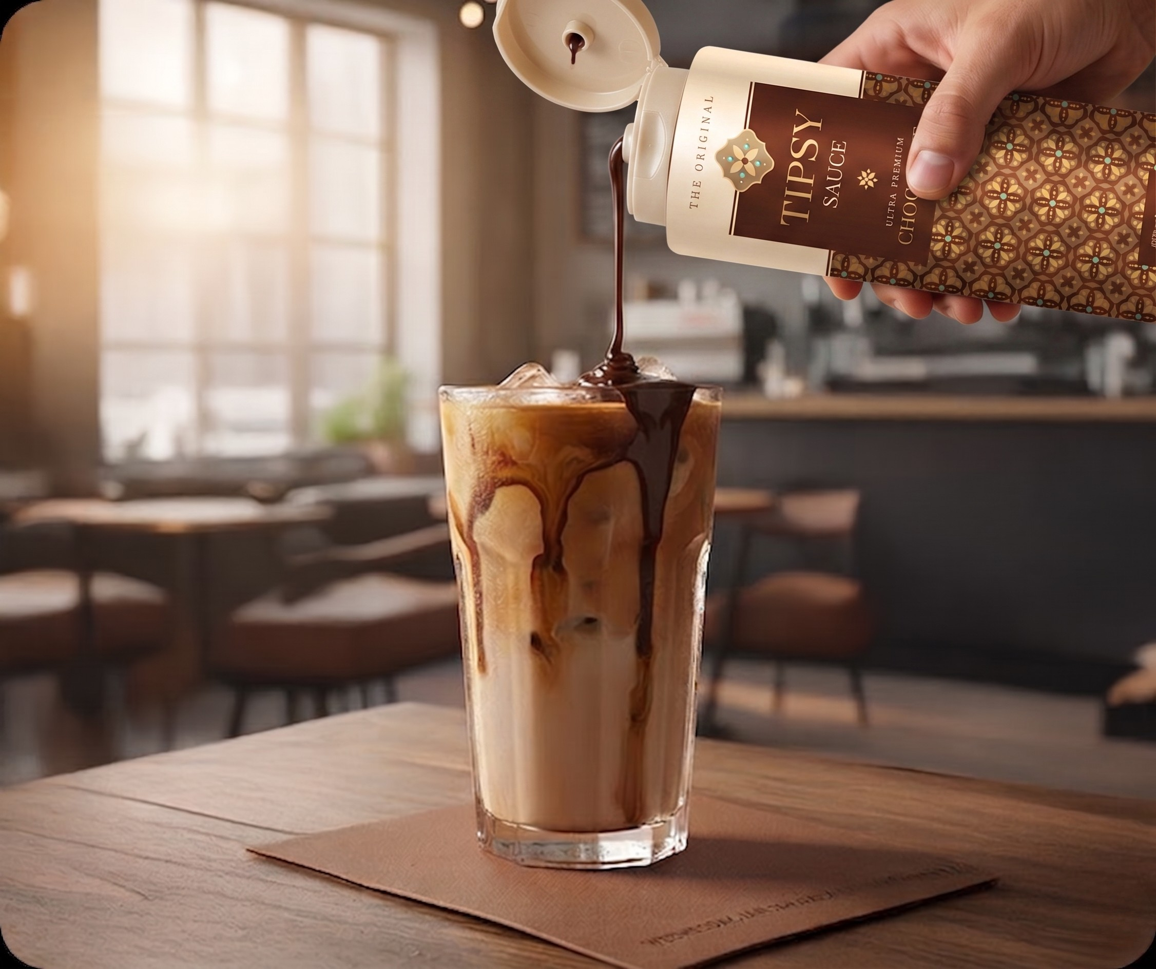 Iced Coffee & Boozy Letter