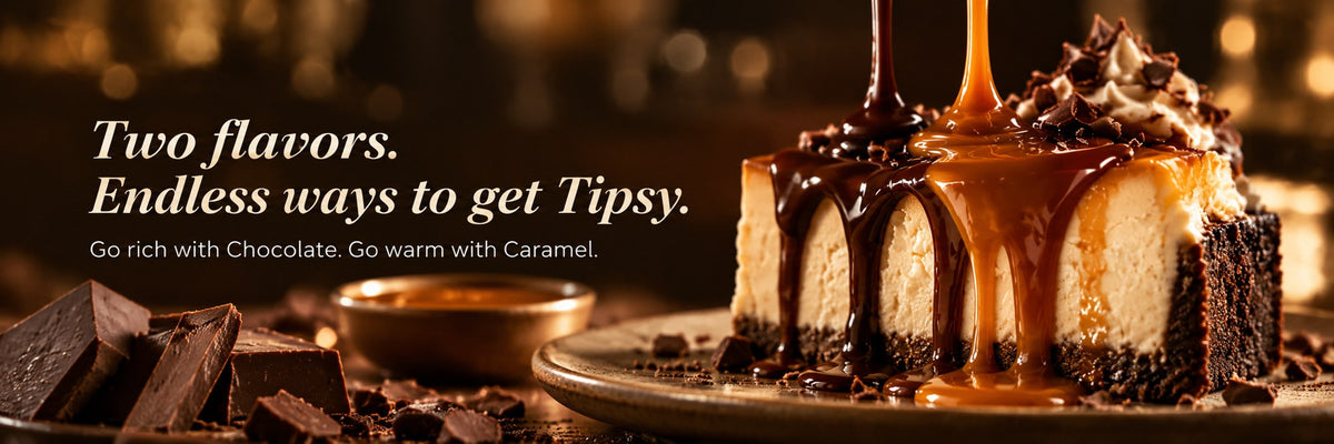Two flavors. Endless ways to get Tipsy.