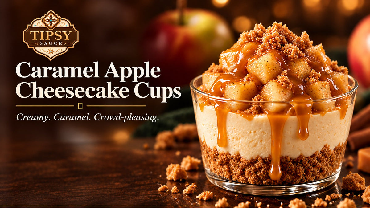 Caramel Apple Cheesecake Cups