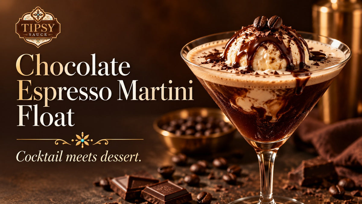 Chocolate Espresso Martini Float