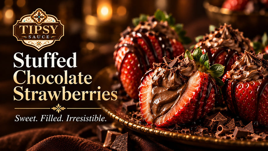 Stuffed Chocolate Strawberries