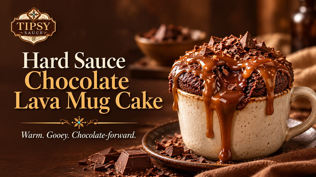 Tipsy Sauce Chocolate Lava Mug Cake